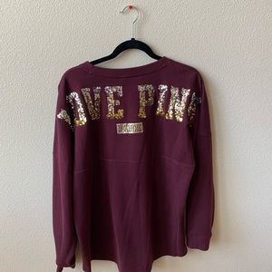 VS Pink Bling Crewneck